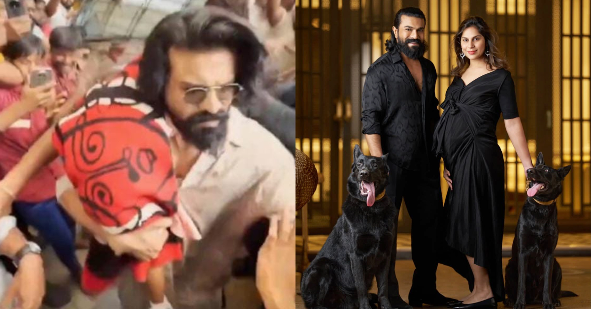 ಮಗುವನ್ನು ಎದೆಗವಚಿಕೊಂಡು ಆಸ್ಪತ್ರೆಗೆ ಬಂದ ರಾಮ್ ಚರಣ್- ಫ್ಯಾನ್ಸ್ ವರ್ತನೆಗೆ ನಟ‌ ಶಾಕ್