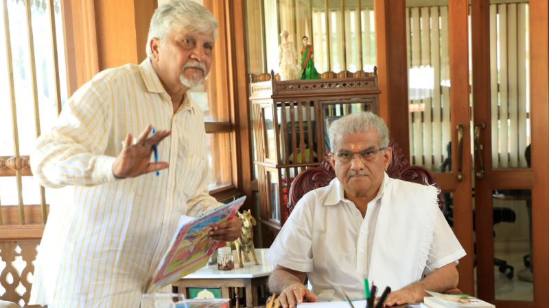 ‘ವೀರ ಕಂಬಳʼ ಚಿತ್ರಕ್ಕಾಗಿ ಬಣ್ಣ ಹಚ್ಚಿದ ವೀರೇಂದ್ರ ಹೆಗ್ಗಡೆ